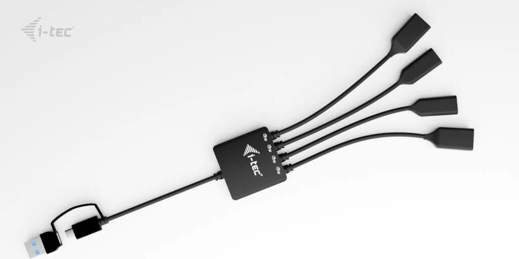 Réplicateur de Ports USB-C et USB-A i-tec avec 4 Sorties Multidirection - 2