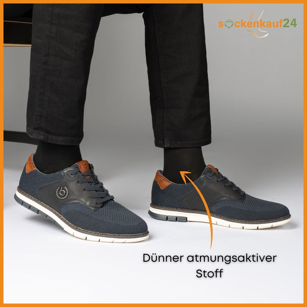Zaccai Knöchelsocken Für Herren – 6 Paar Atmungsaktive Baumwollsocken In 5 Farben – Leichte Alltagssocken