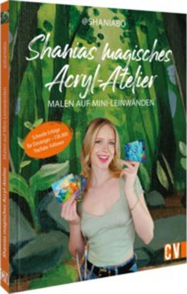Shanias magisches Acryl-Atelier: Malen auf Mini-Leinwänden Immagine del prodotto 