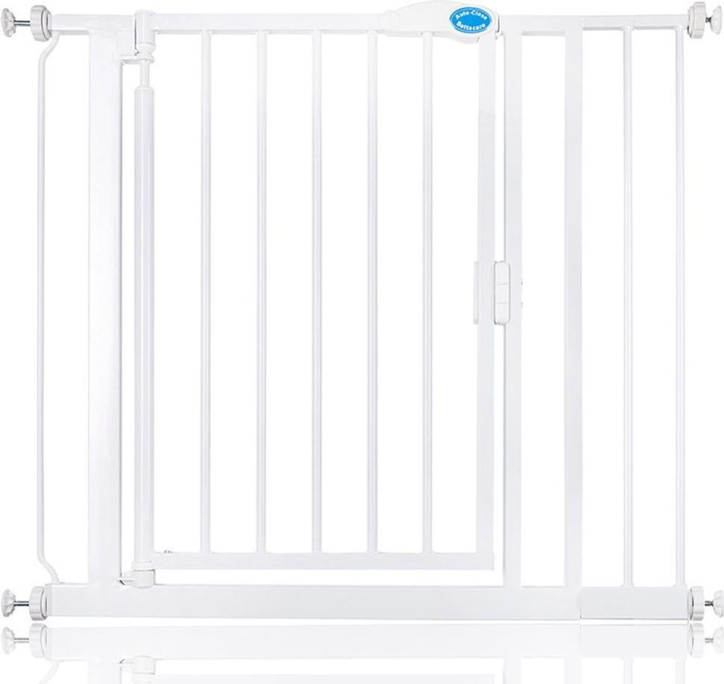 Bettacare Auto Close Haustiergitter, 89.4cm - 96.4cm, Weiß