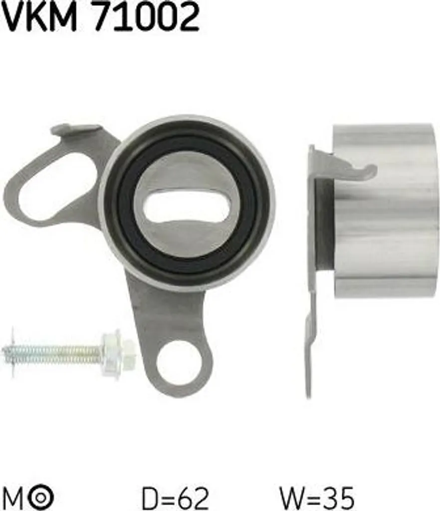 Galet tendeur robuste SKF VKM 71002 compatible Land Cruiser OE 1350554020