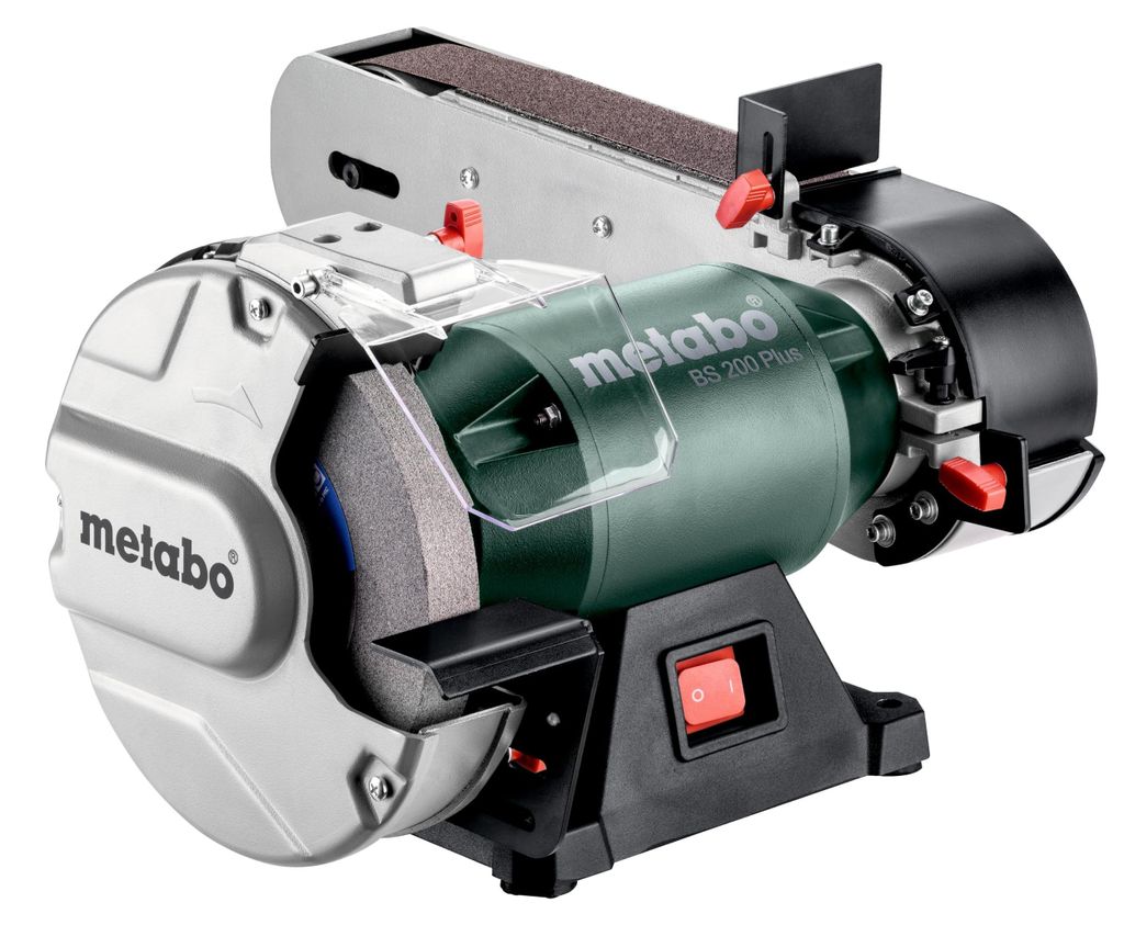 Metabo BS 200 Plus, Aluminiumoxid (A), Schwarz, Grün, Grau, Produktbild 