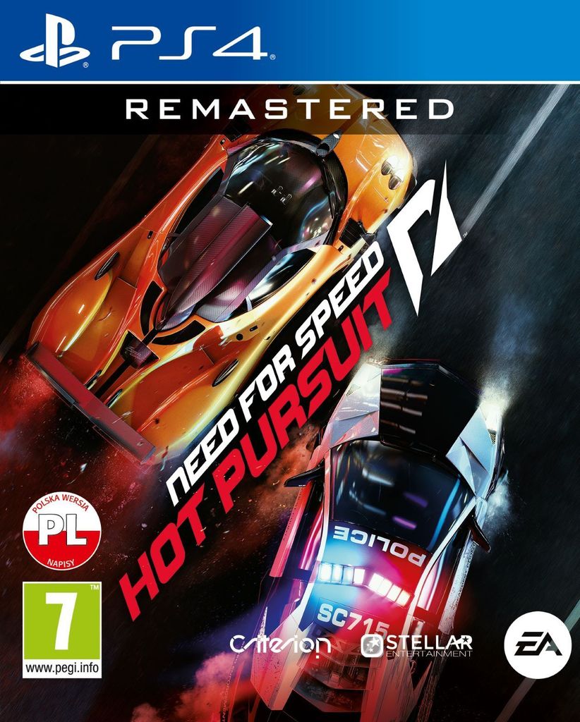 Need for Speed Hot Pursuit Remastered PS4
