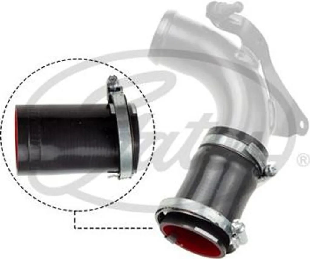 Éviter la perte de puissance turbo : Tuyau GATES 09-0667 pour Volvo et Ford