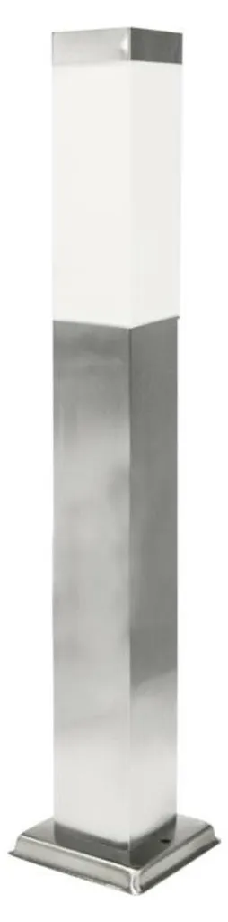 Potelet de Jardin Noir 80 cm ACA - Luminaire Extérieur Design Carré Chic
