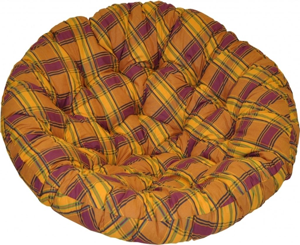 Polstr na křeslo papasan 110 cm okrový CZ Obrázek produktu 