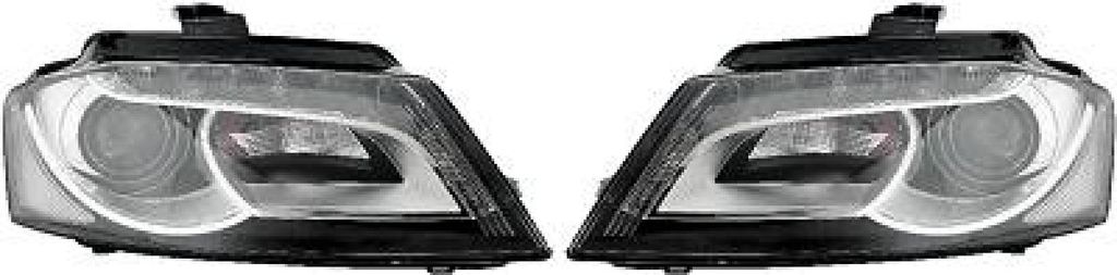 Scheinwerfer Set Hauptscheinwerfersatz für AUDI A3 Sportback (8PA) A3 Schrägheck (8P1)