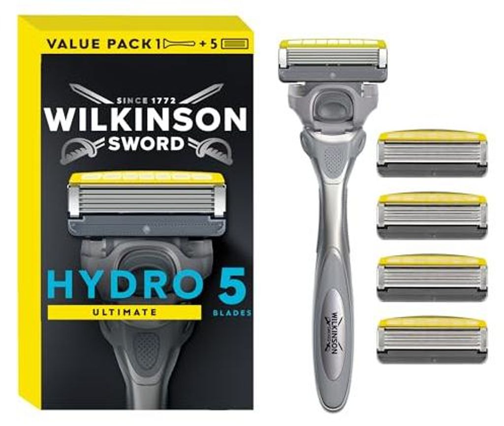 Rasoio Wilkinson Sword Hydro 5 Ultimate + 5 lame Immagine del prodotto 