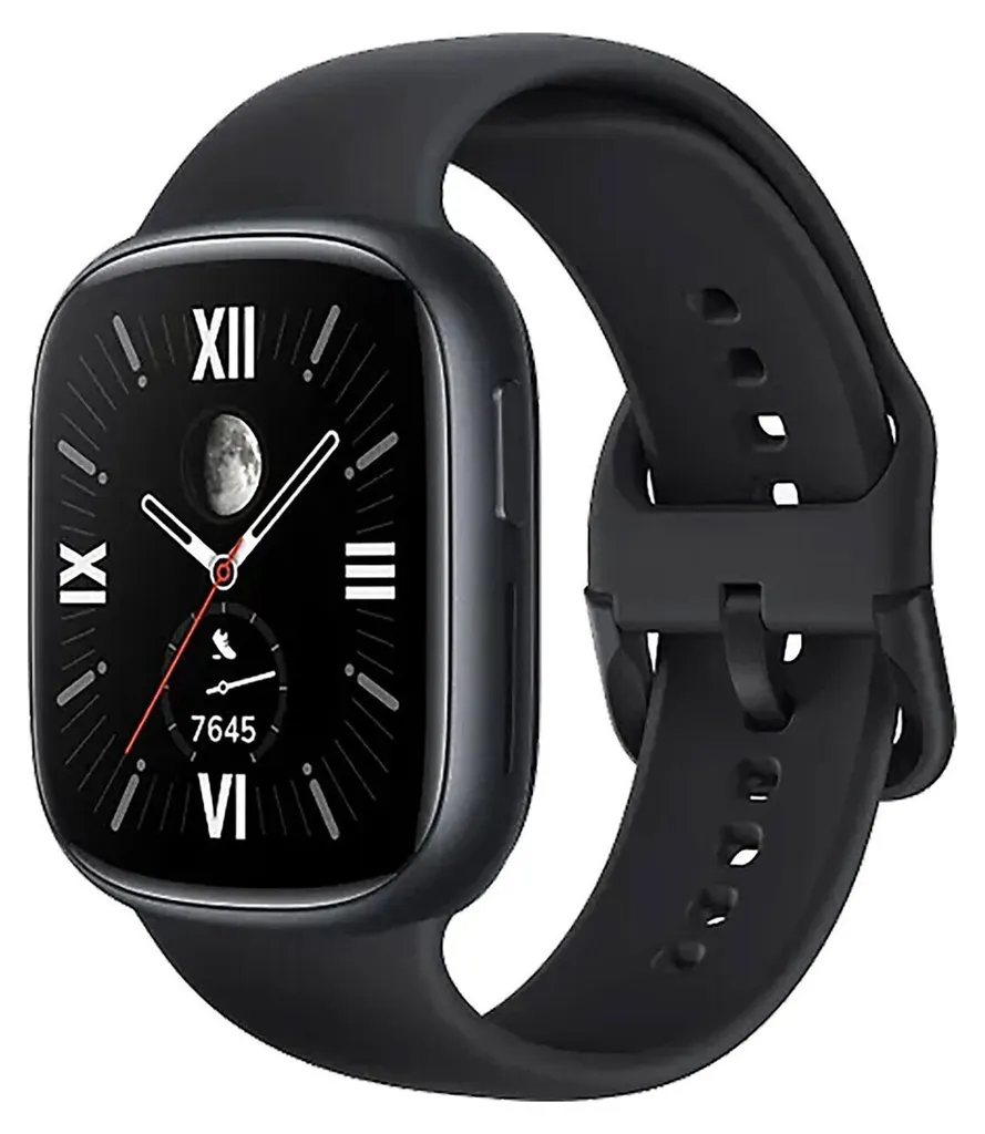 Honor Watch 4 Noire : Montre Bluetooth avec Appels et Autonomie 14 Jours
