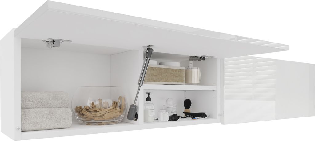 PLATAN ROOM Badschrank Hängeschrank 160 (2x80) x 30 x 25cm Produktbild 