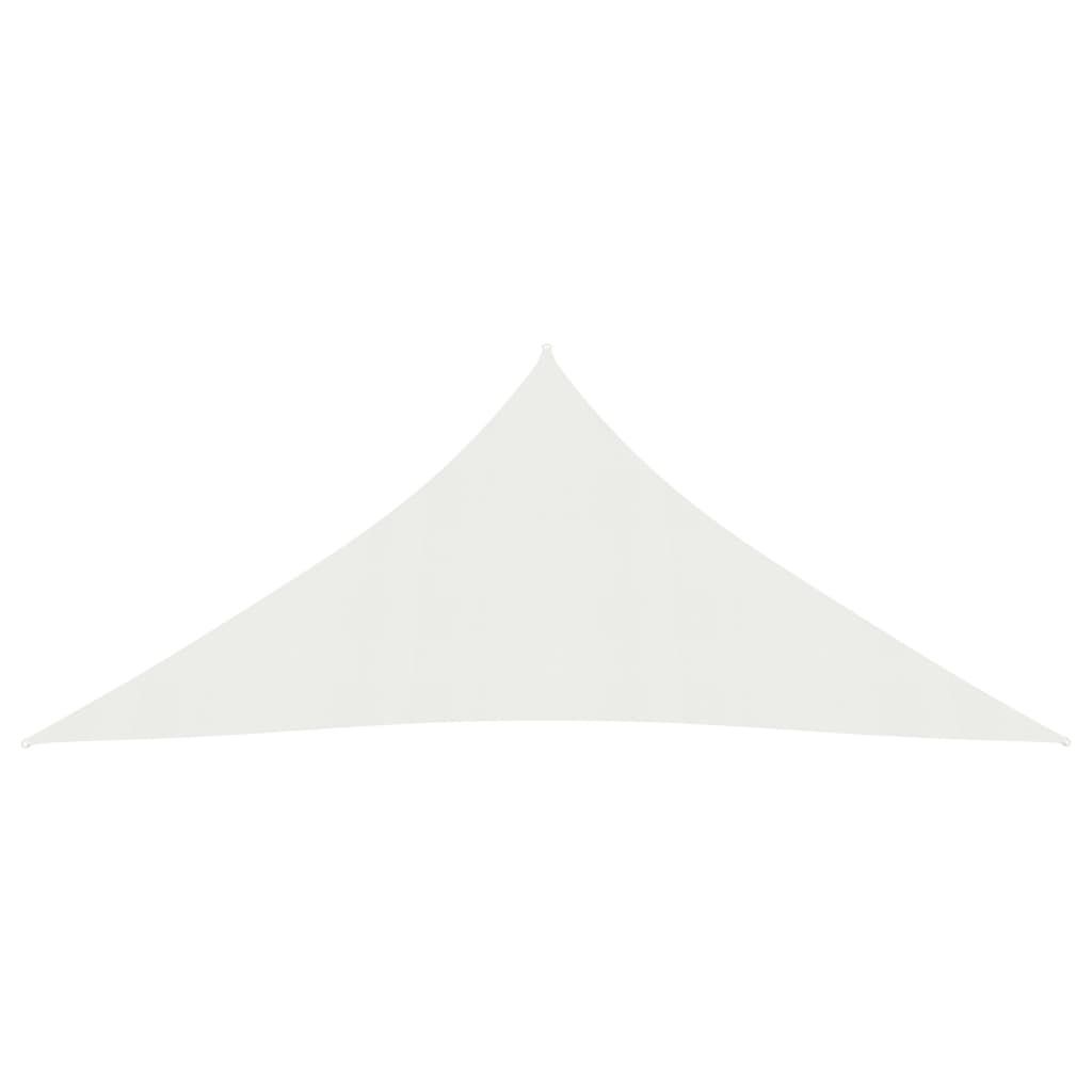 Sonnensegel 160 g/m² Weiß 4x5x5 m HDPE