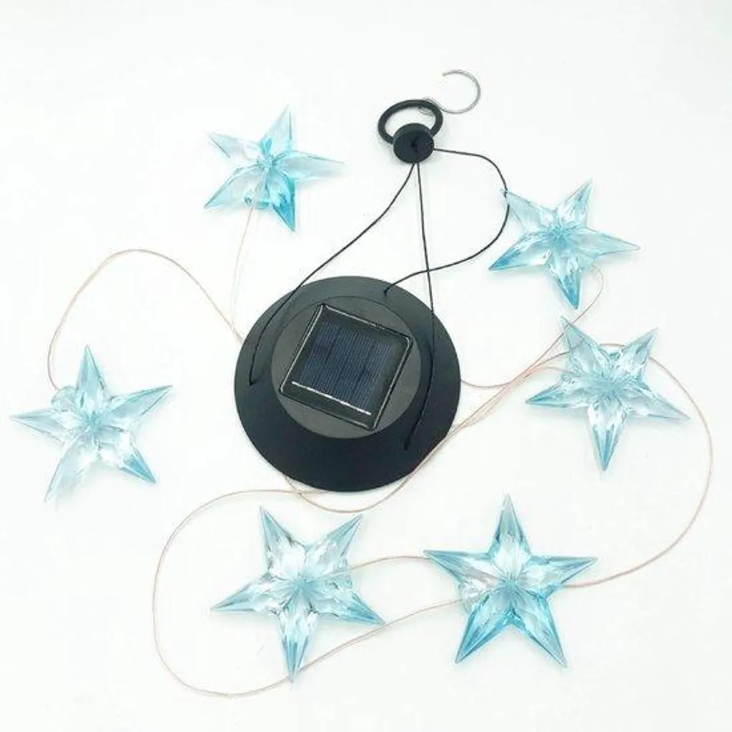 Balise solaire décorative arc-en-ciel LED pour l'éclairage extérieur