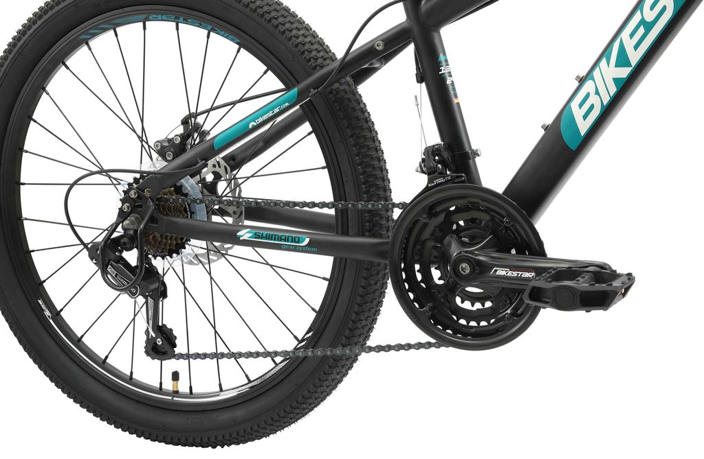 BIKESTAR Kinder Jugend Mountainbike 24 Zoll ab 8 Jahre | 21 Produktbild 6