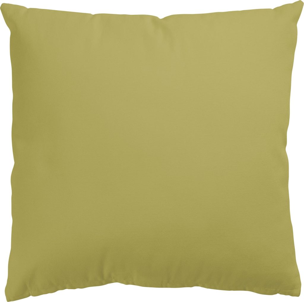 Dekokissen mit Motiv draußen / Outdoor Zierkissen waschbar Design grün Unifarben Sofakissen ohne Füllung
