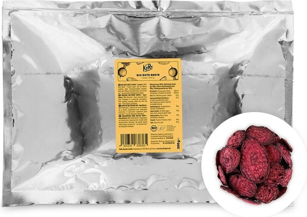 KoRo I Rote Bete Chips 200 g