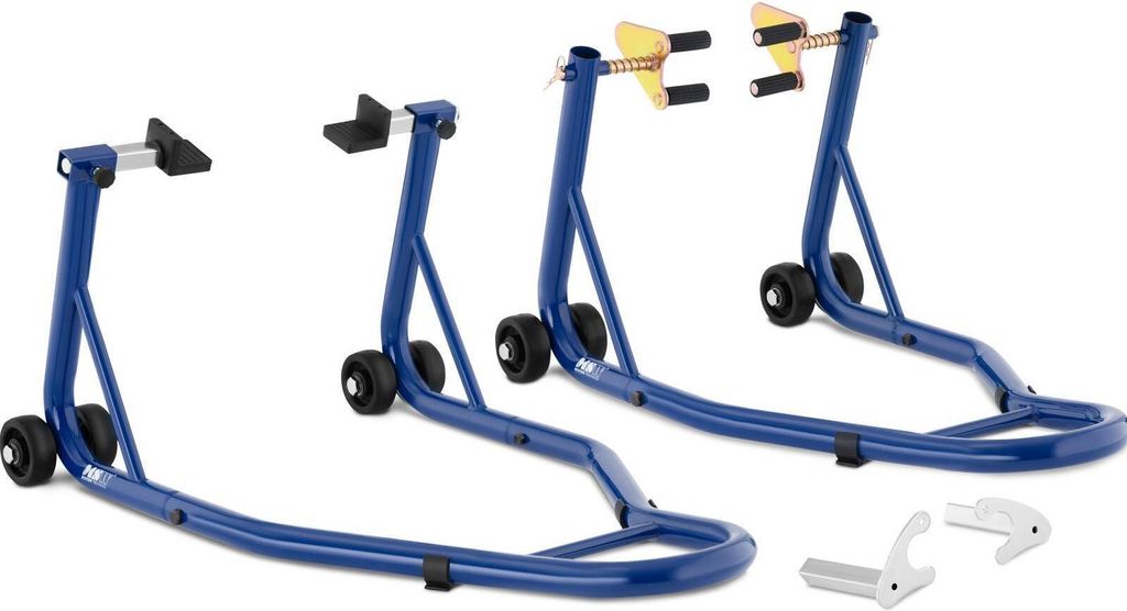 Stojan na zvedák motocyklu přední zadní do 200 kg KIT Obrázek produktu 