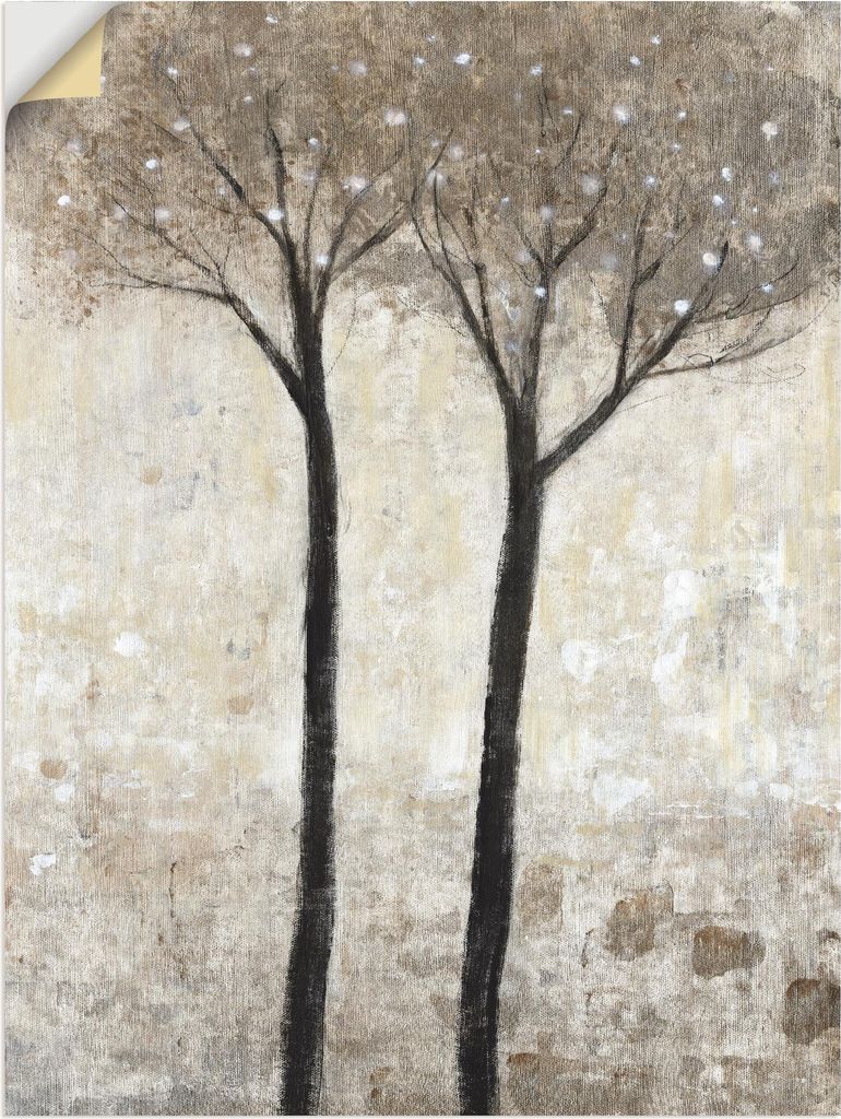 ARTland Wandbild, selbstklebend Blühender Baum II Größe: 30x40 cm
