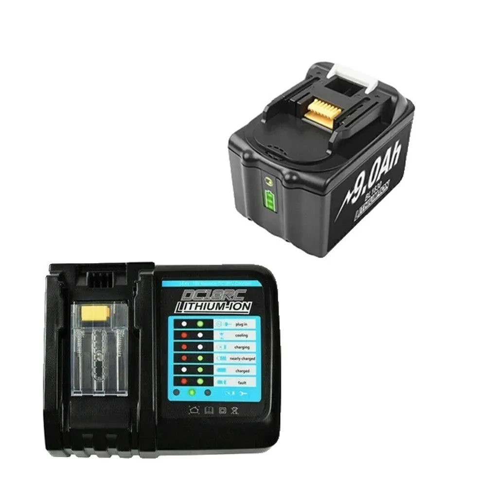 Batteria Makita BL1860B 18V 9.0Ah: Alta Capacità per Professionisti