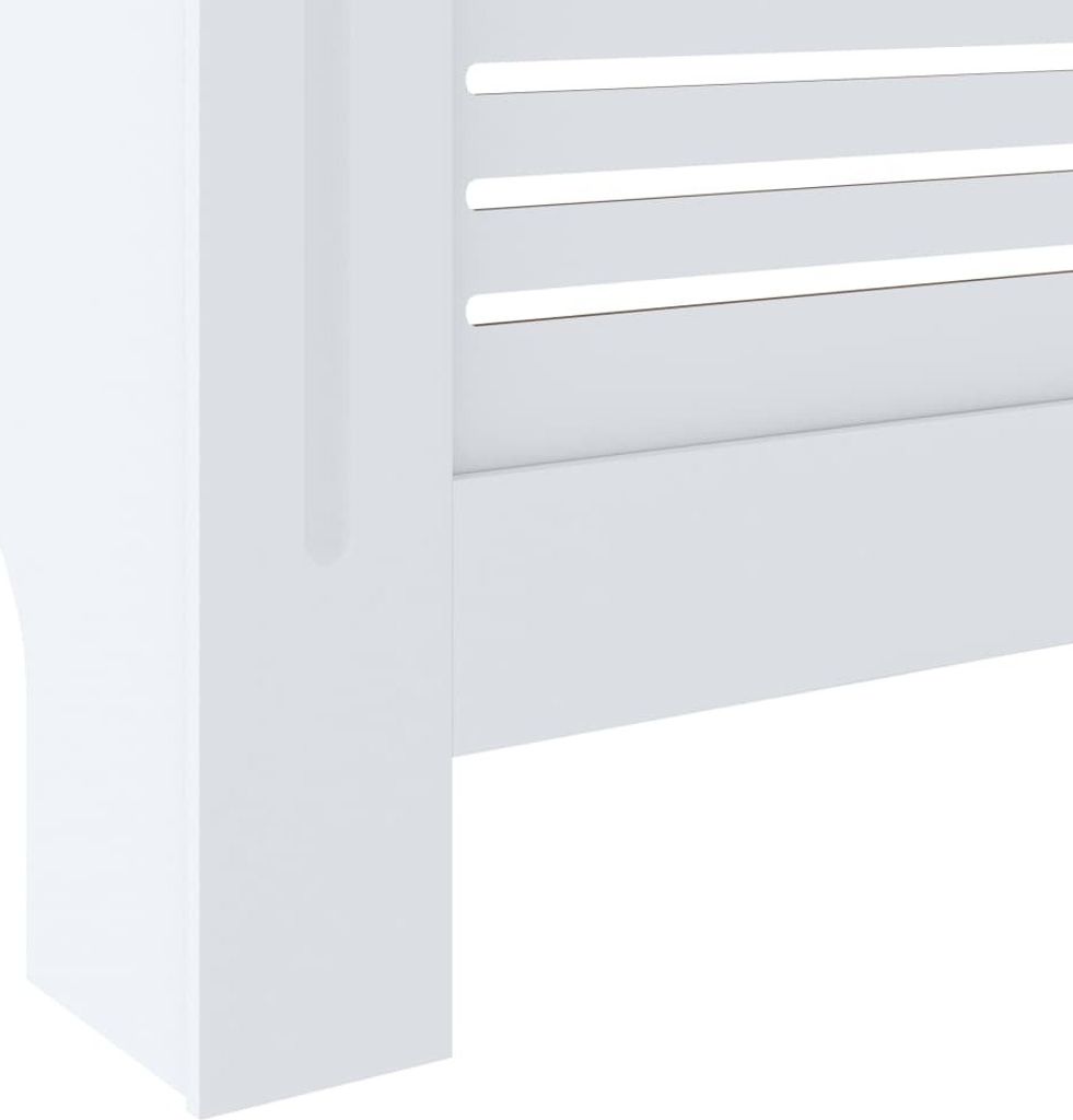 vidaXL Panele grzejnikowe MDF białe 205 cm Zdjęcie produktu 9