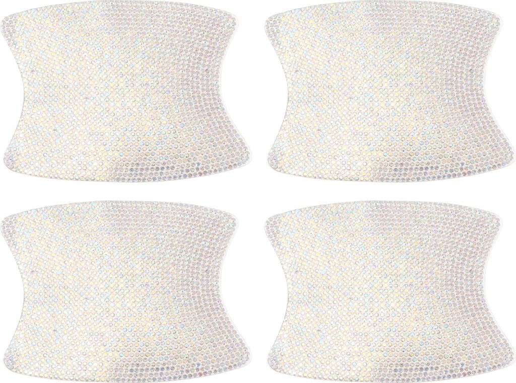 Autotürgriff-Schutzfolie gegen Kratzer 8x10cm Auto-Türgriff-Schutzfolie Multicolor 4 Stück