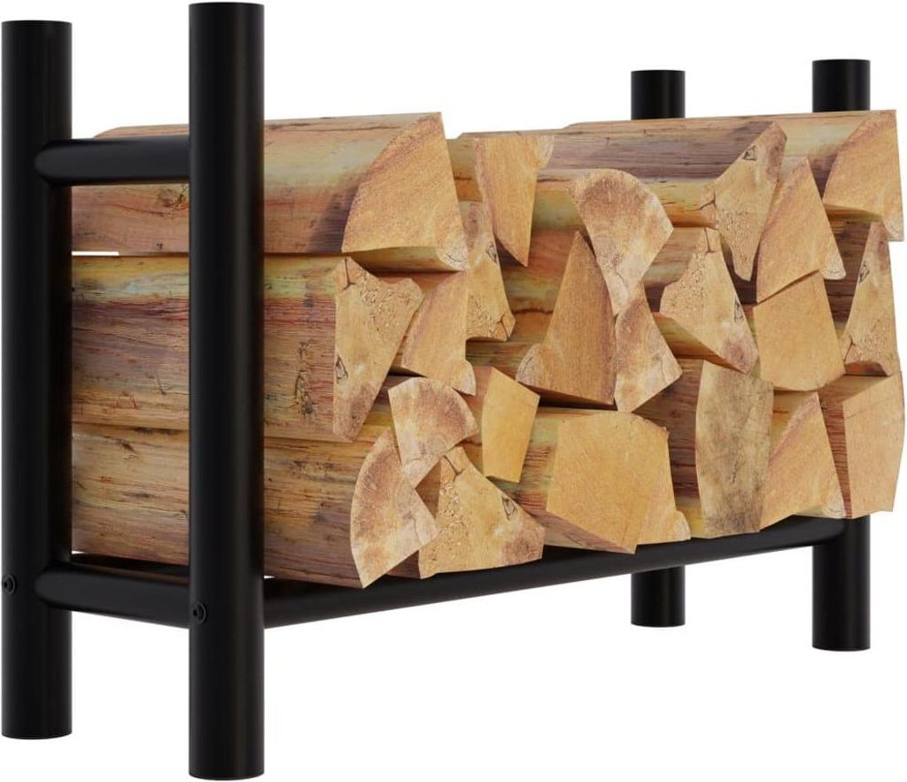 Black Wood Storage – Housing Trail – Robuste Stahlkonstruktion, perfekt für den Innenbereich