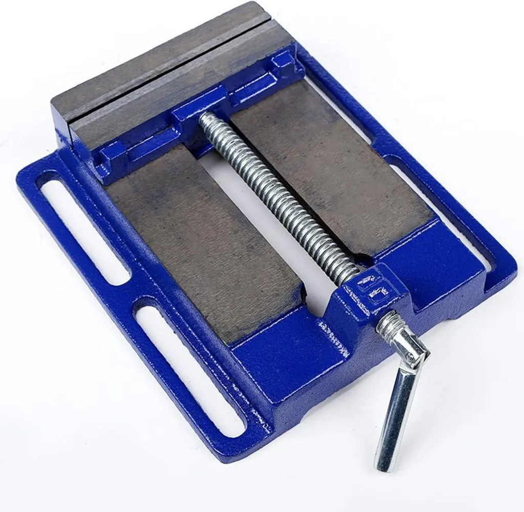Presse de serrage pour machine et table de travail bois en acier bleu