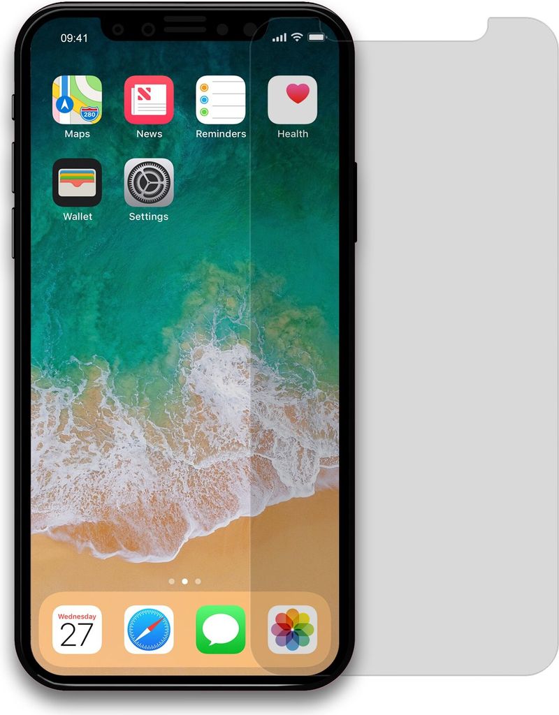 Sichtschutzfolie Apple iPhone X Xs 11 Pro 9H Anti Spy Full Screen Protector