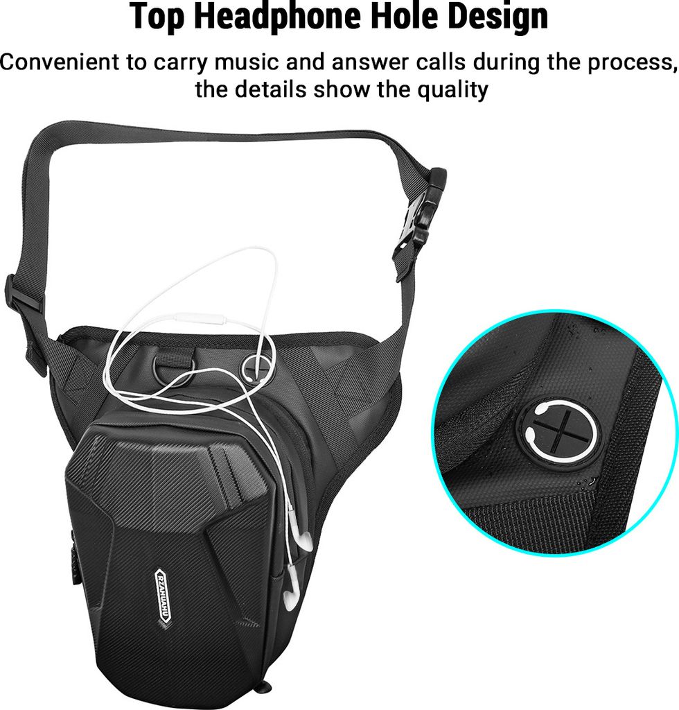 Beintasche Motorrad, Oberschenkeltasche für Herren Damen, Produktbild 9