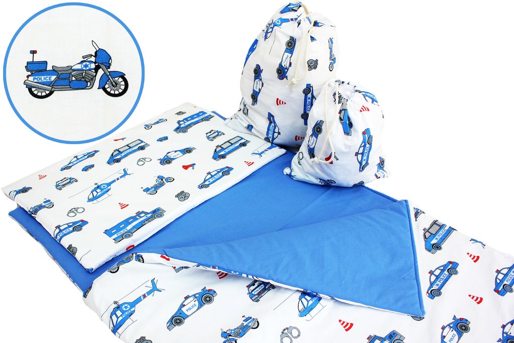 KINDER SCHLAFSACK 70x125 cm  mit Reißverschluss 100 % Produktbild 