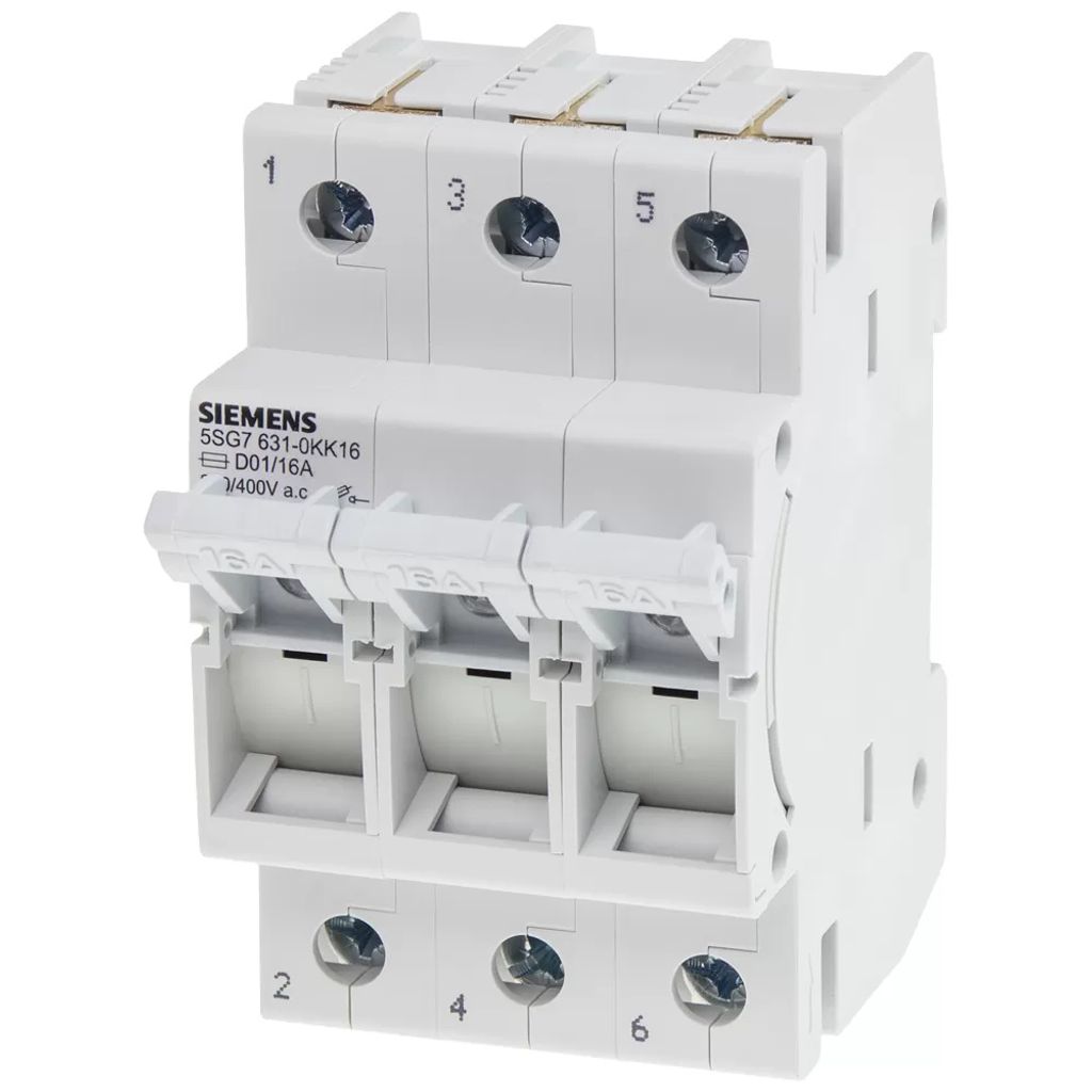 Siemens 5SG76310KK16 MINIZED-Sicherungs- lasttrennschalter D01 16A 400V 3p