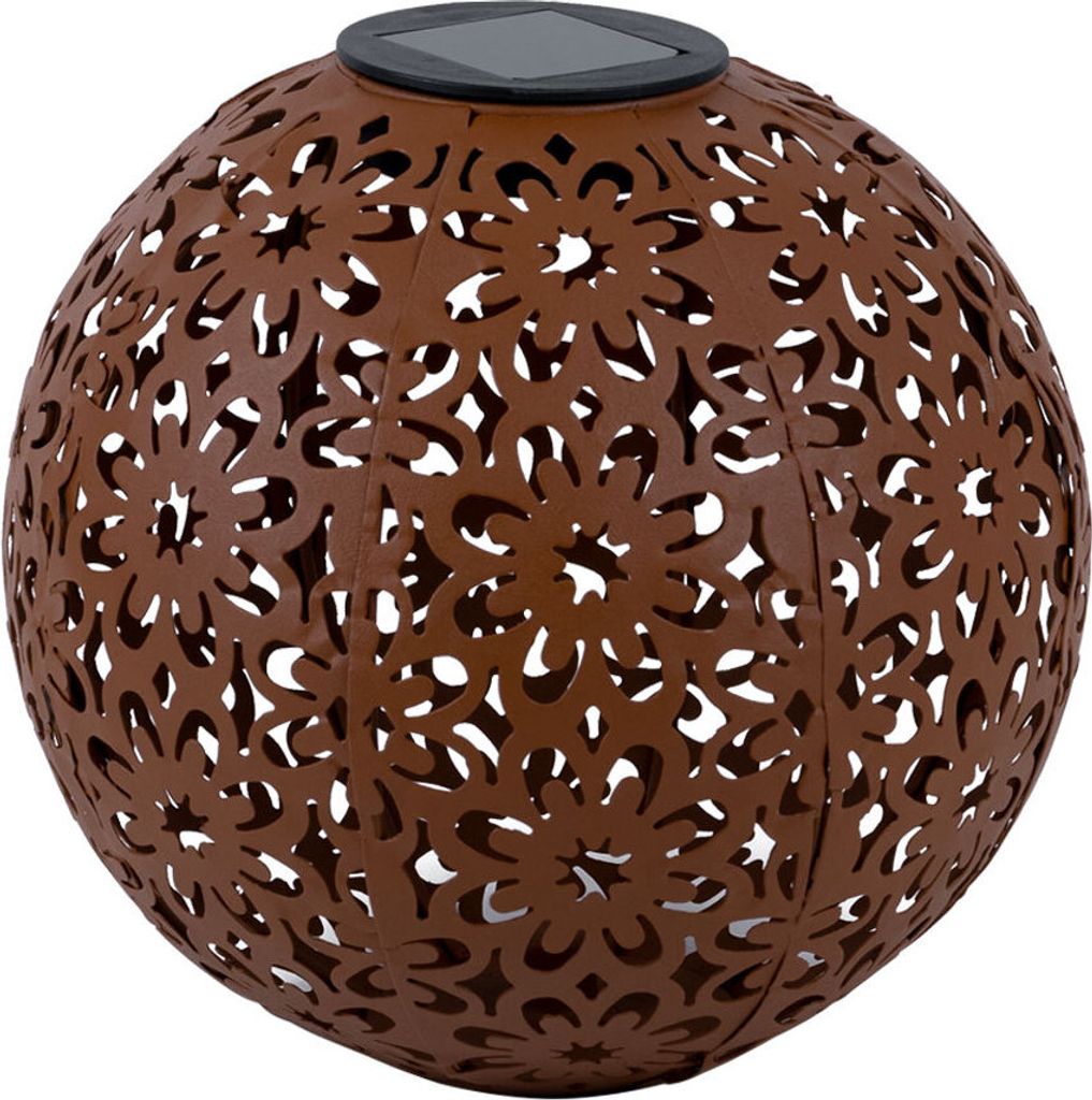 LED Solarleuchte, Dekorgeflecht-Kugel, D 20 cm
