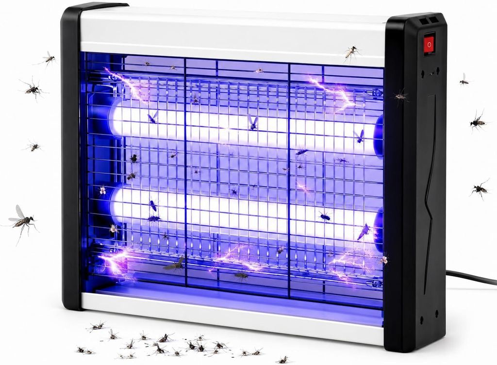 Insektenvernichter elektrisch – Mückenlampe mit UV-Licht – Produktbild 