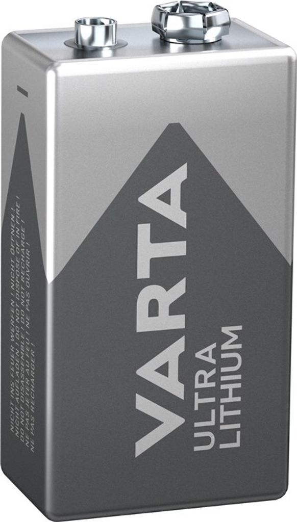 10X blok Varta 49596 Ultra Lithium 6F22/9V (6122), 1 ks Obrázok produktu 