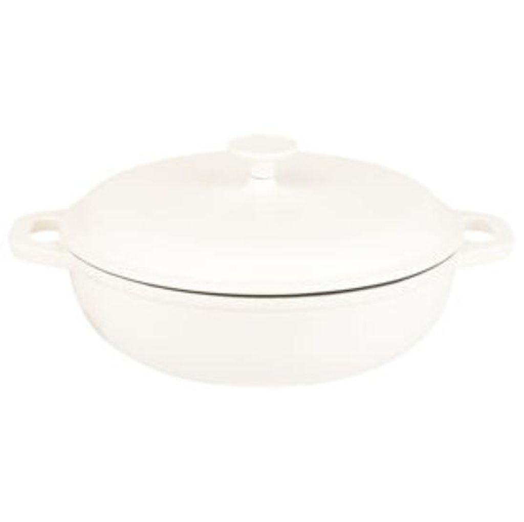 GSW Gusseisentopf Ø 30 cm weiß Produktbild 
