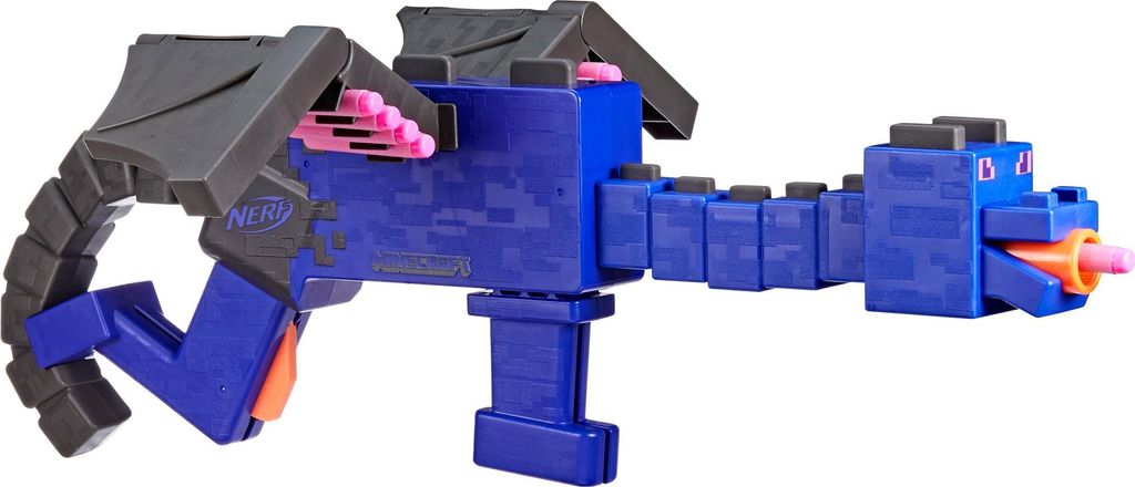 Nerf Minecraft Ender Dragon Blaster mit integrierten Produktbild 