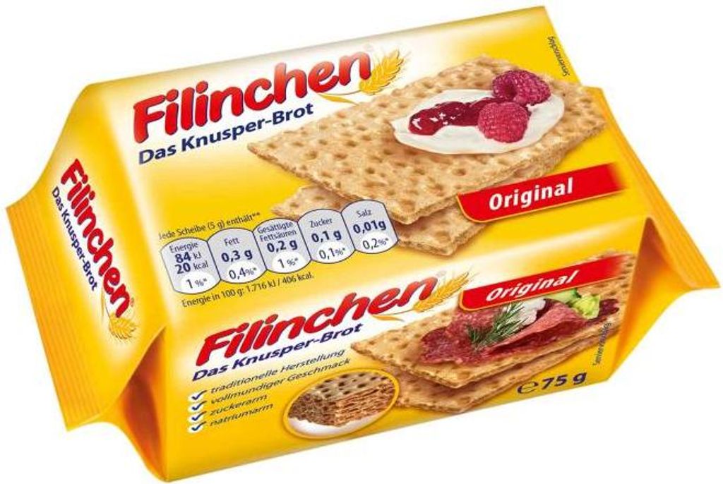 Filinchen Knusper-Brot Original 75g Produktbild 