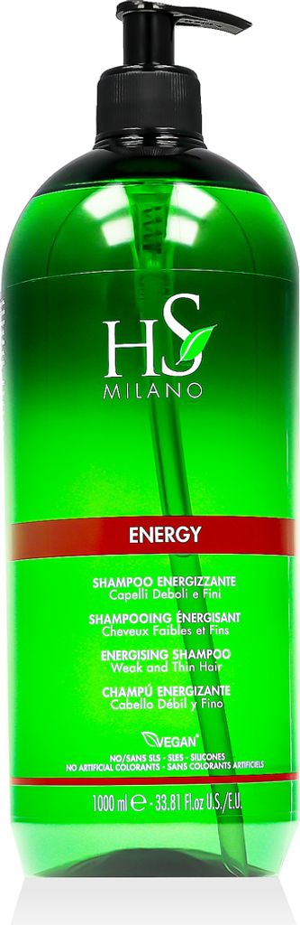 HS MILANO Energy Shampoo energizzante 1000 ml Immagine del prodotto 