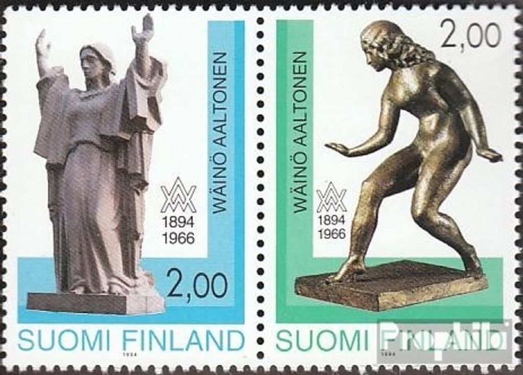 Briefmarken Finnland 1994 Mi 1242-1243 Paar (kompl.Ausg.) Produktbild 