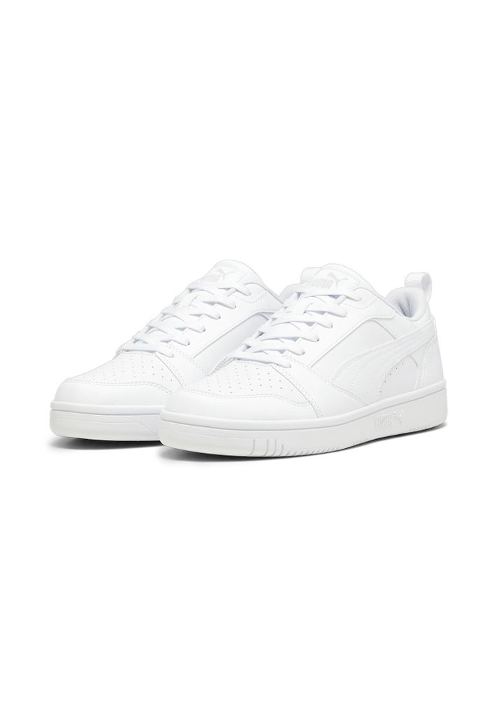 Puma Herren-Sneaker Rebound v6 Low Weiß, Farbe:weiß, UK Größe:12