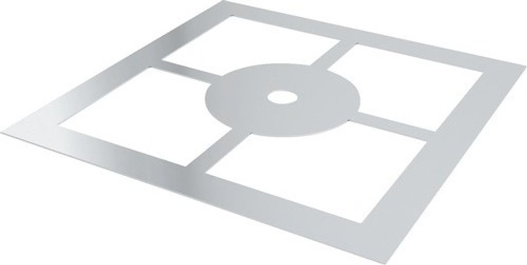 Furado F Auflageplatte für Kondensatschale Ablauf unten EW Ø130mm