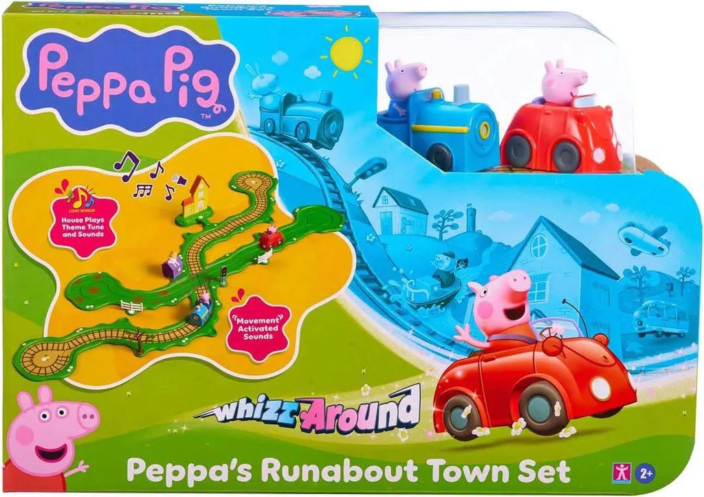 Coffret Ville Spectron Peppa Pig : Jeu Interactif Sonore pour Enfants