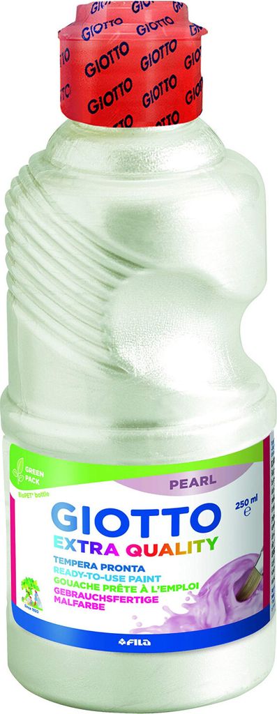 Giotto Fila Tempera Pronta Perla 250 ml - Perlenfarbe für Malerei und Kunst