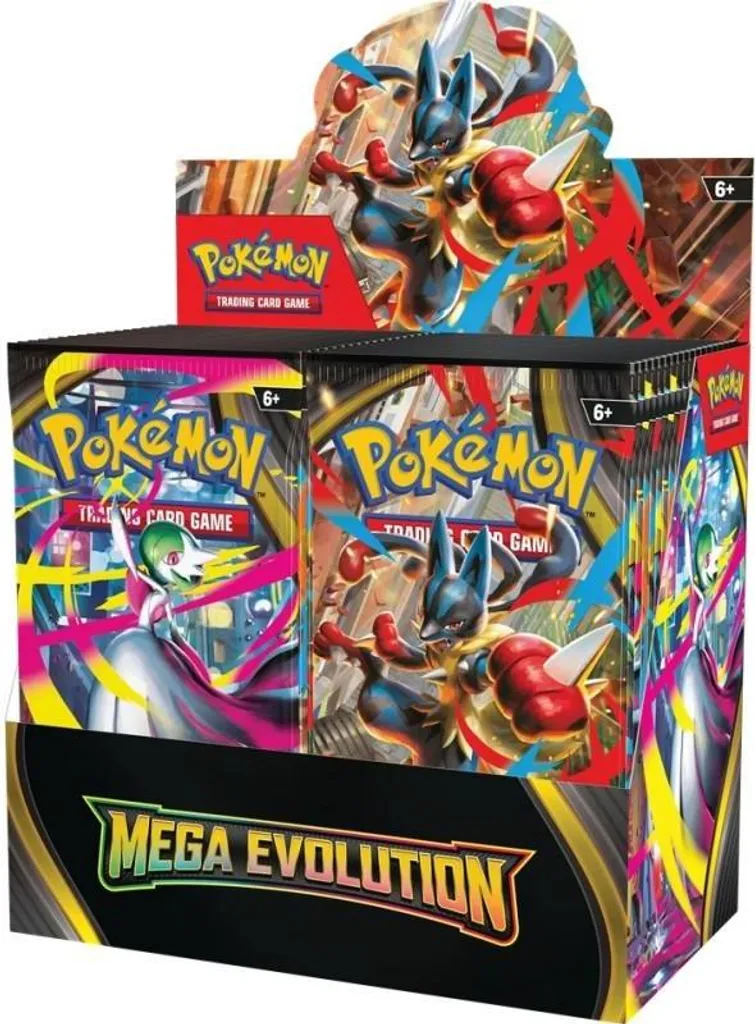 Pack Pokémon Méga Evolution 36 boosters anglais pour tournoi JCC