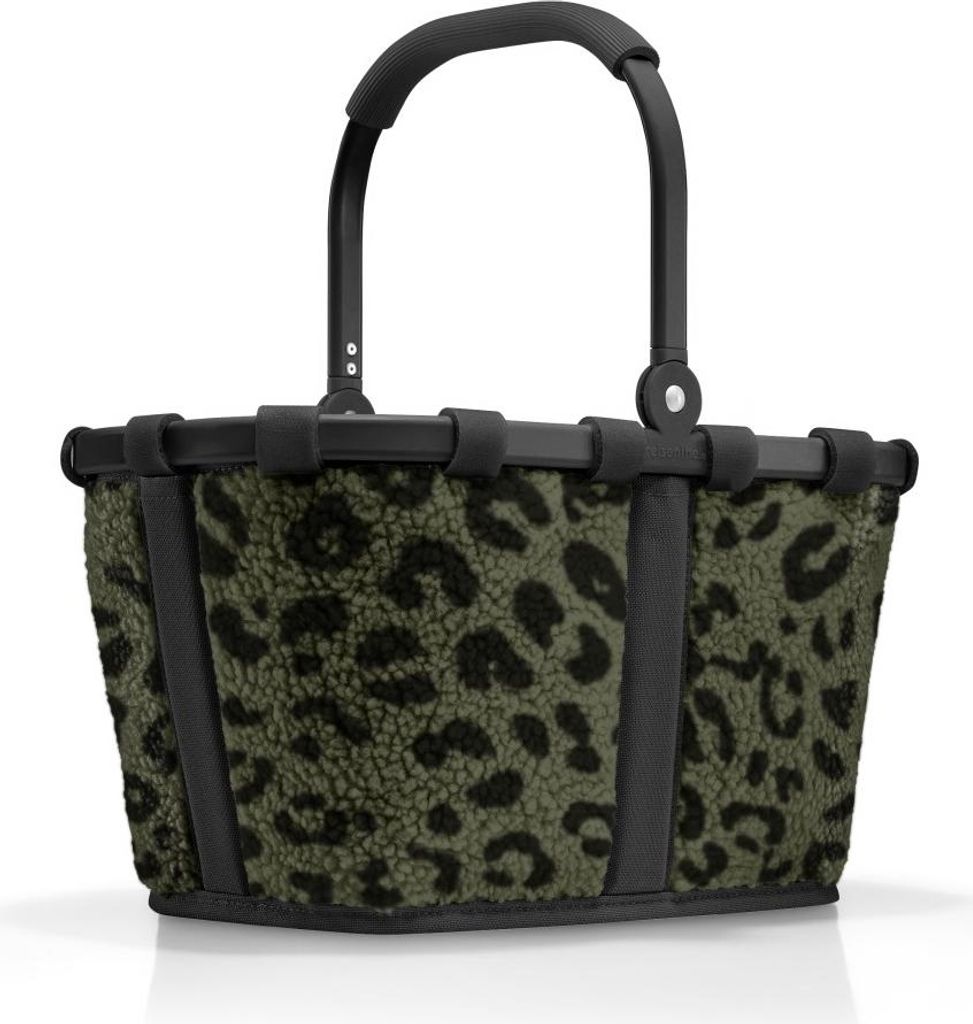 reisenthel carrybag XS small Einkaufskorb frame Teddy Olive Produktbild 