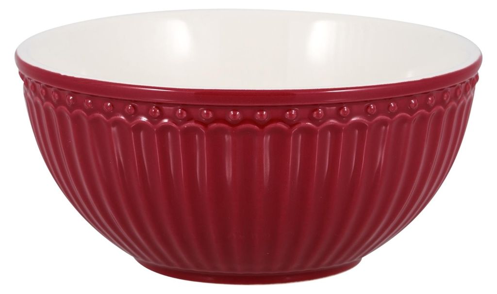 Greengate Alice Müslischale claret red 14 cm Produktbild 