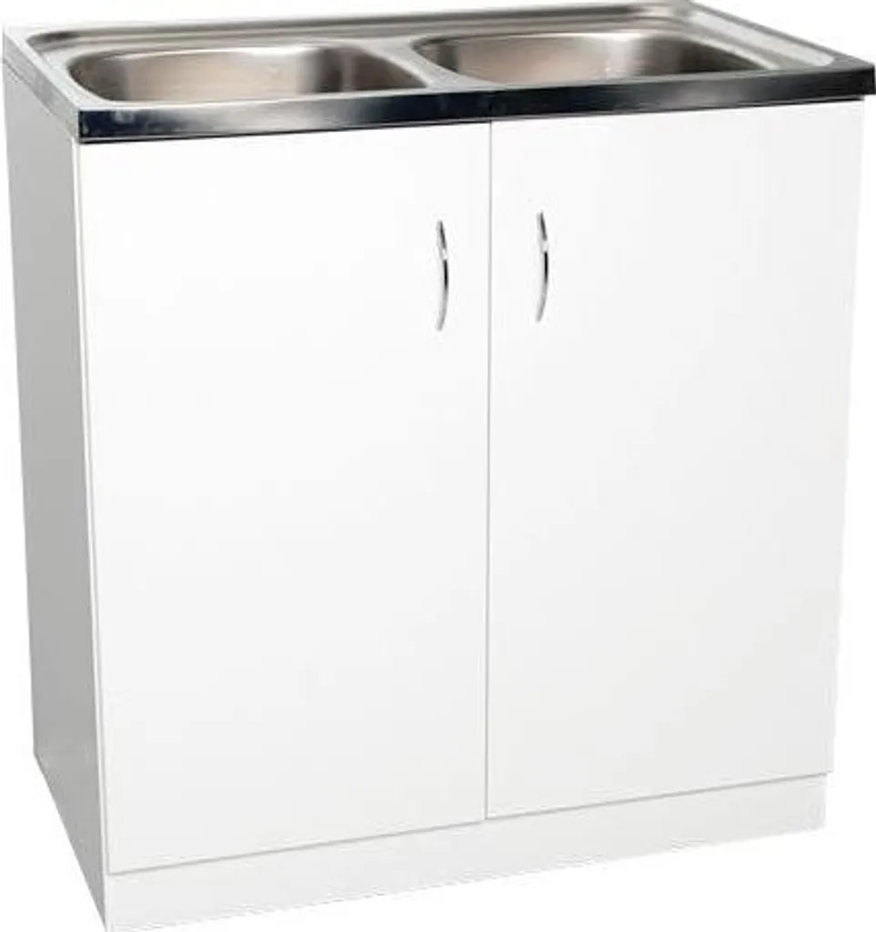 Mobile Sottolavabo 80x60 Bianco Design Minimal | Bagno Moderno Offerta