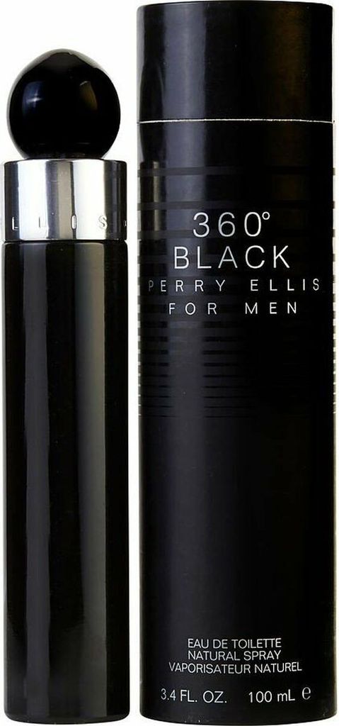 Perry Ellis 360 Black per uomo Eau de Toilette 100ml Spray Immagine del prodotto 
