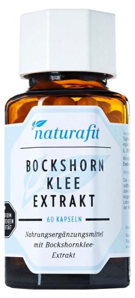 naturafit Bockshornklee-Extrakt Kapseln, 60 St. Kapseln