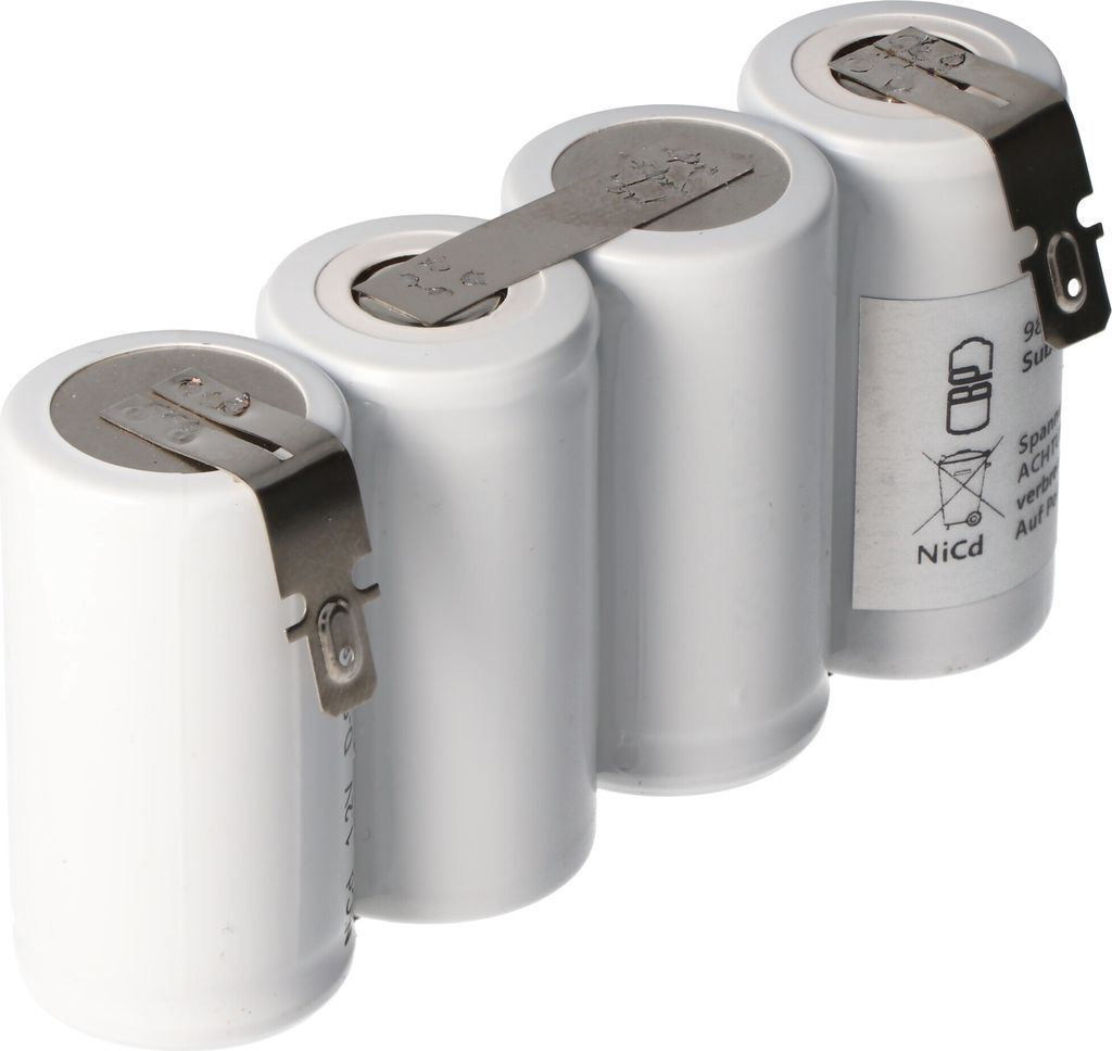 NiCd batéria pre núdzové osvetlenie 4,8 V, 1800 mAh, F1x4 Obrázok produktu 