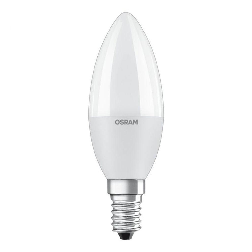 3 candele Osram LED Classic B 5,5W = 40W E14 opaco 470lm Immagine del prodotto 